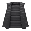 Men's stand-up collar lightweight down jacket, a new winter style, a warm and casual solid-color simple youth coat with inner lining Application Scenario